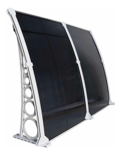 Toldo Policarbonato De 1,20 X 50cm Para Portas E Janelas 4mm