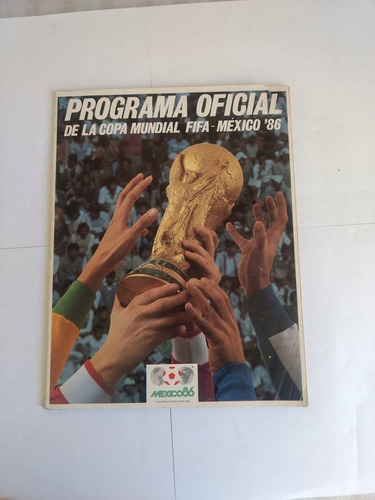 Revista Programa Oficial De La Copa Mundial Fifa- México ´86