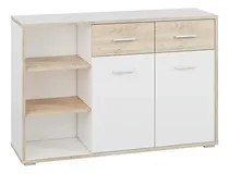Comprar Cómoda Amplia Élina De Melamina Armado 2 Cajones - Gaudi