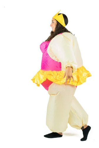 Bodysocks Disfraz Inflable De Bailarina Rosa Para Adultos