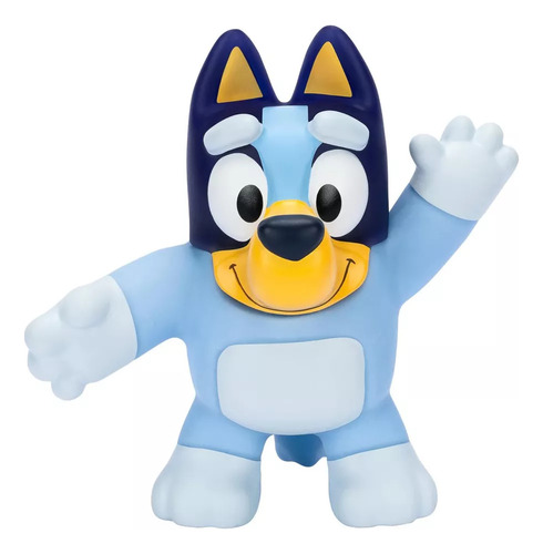Juguete Elástico De Bluey | Figura De Bluey Con Relleno Blan