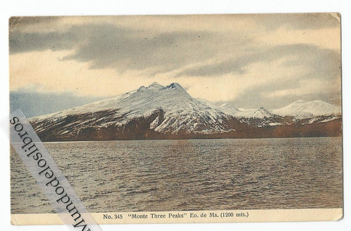 Postal-magallanes-punta Arenas  -chile-c1917 Mt.three Peaks