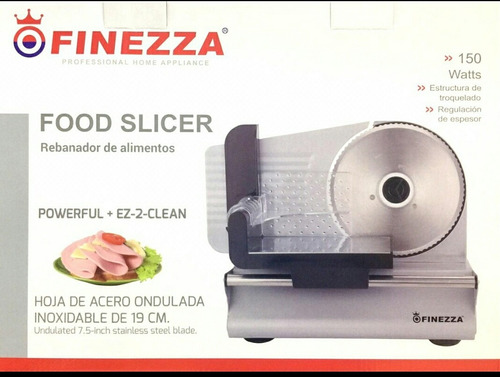 Cortador De Embutidos Y Carnes Marca: Finezza