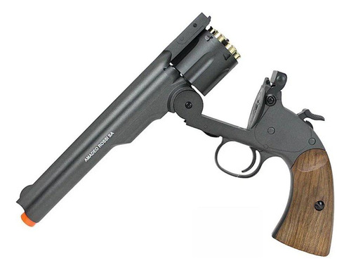 Revólver De Pressão Co2 Colt .45 Cowboy 7 Full Metal 4,5mm