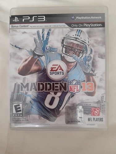 Madden Nfl 13 Ps3 Mídia Física (Usado)