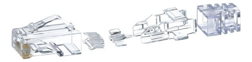 Plug Rj45 Categoria 6 Cat6 Para Utp Por Pieza Panduit SP688-C