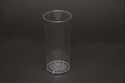 Vaso Plástico Trago Largo Tubo Cristal X 60 Unidades