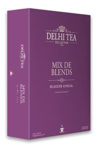 Imagen 1 de 6 de Delhi Tea - Seleccion Especial Saquitos X 30