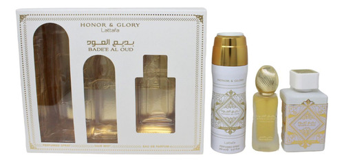 Ttf Bde E Al Oud Honor & Glory Set De 3 Pz Unisex