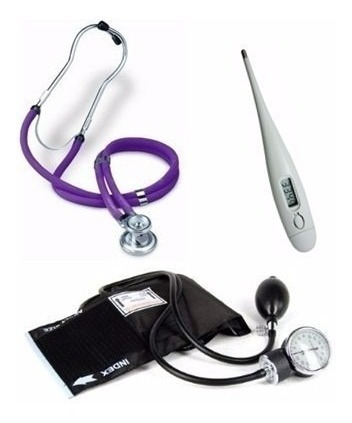 Toma Presión Aneroide + Fonendoscopio Rappaport + Entreg Met