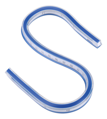 1 Pcs Curva De Plástico Flexible Regla De Regla Drawing