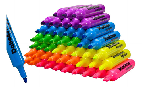 Juego De 48 Iluminadores Dabo & Shobo, Rotuladores De Colore