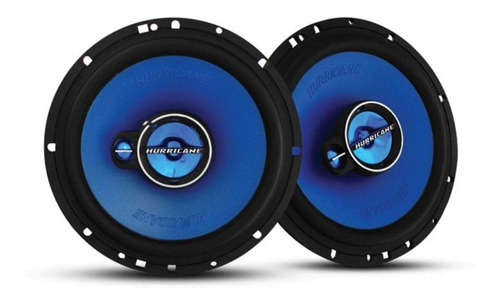 Par Alto Falantes Triaxial Universal 6  100w Rms Hurricane