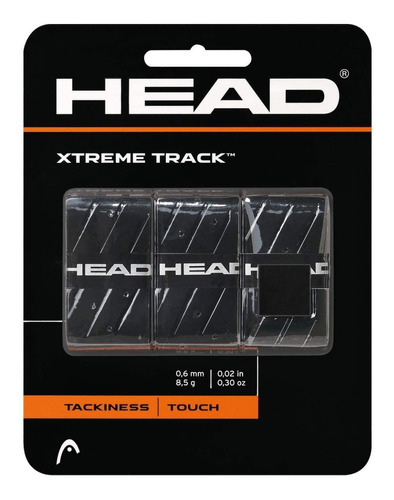 Overgrip Tenis Y Padel Head Xtreme Track Mango Raqueta Negra