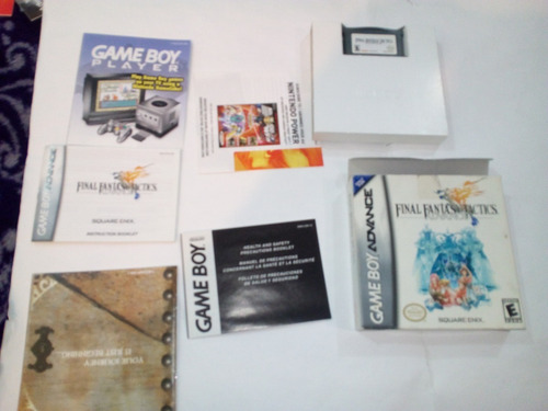 Final Fantasy Tactics Advance Caja E Instructivo Gba Gameboy (Usado)