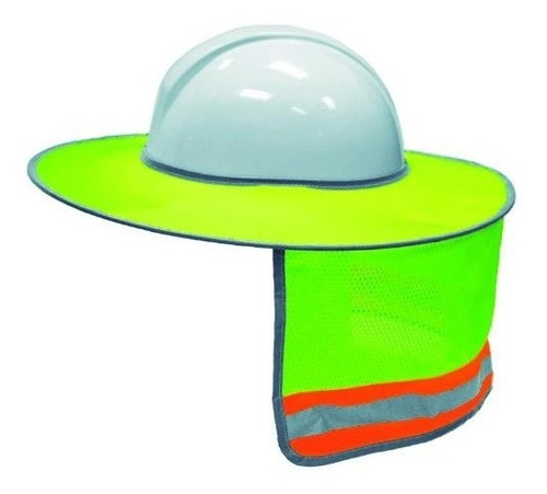Sombrilla Para Casco Cubrecuello Con Reflejante Lica