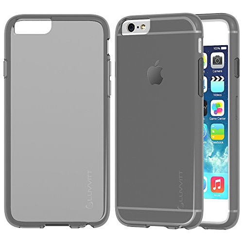 Caso De iPhone 6s, Luvvitt [frost] Soft Slim Transparent Tpu