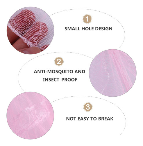 1 Pc Teto Lace Bed Net Canopy Dome Pendurado Mosquito Net F