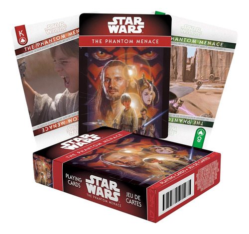 Star Wars Playly Cards Episódio 1 O Baralho Da Ameaça Fantas