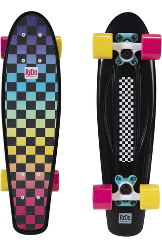 Redo Skateboard Co. Patineta Retro Poly Cruiser - Damas De N