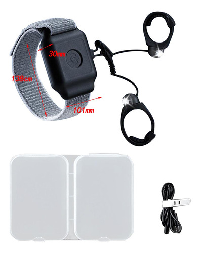 Linterna De Muñeca Antorcha Led Anillos De Impermeables