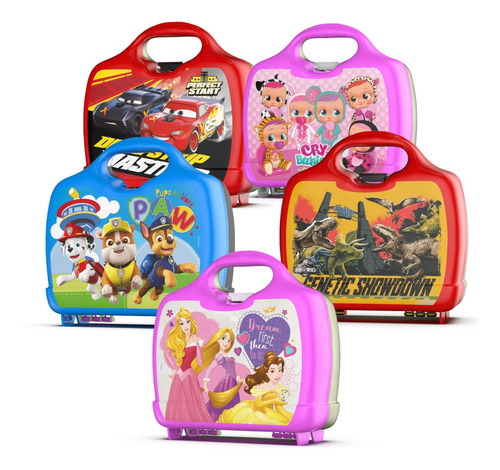 Lunchera Rigida 3l Personajes Infantiles Bel Gioco 053