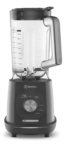 Croquete de Mandioca Cósmico – A Revolução Liquidificador Electrolux 1500W de Potência com 3.2 Litros de Capacidade 15 Velocidades 6 Lâmina TriForce e Pés Antiderrapantes EBL1500 Cinza