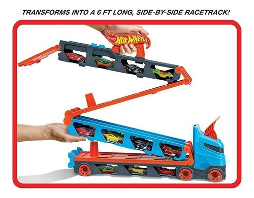 Hot Wheels City Caminhão Transportador Mattel Cor Colorido
