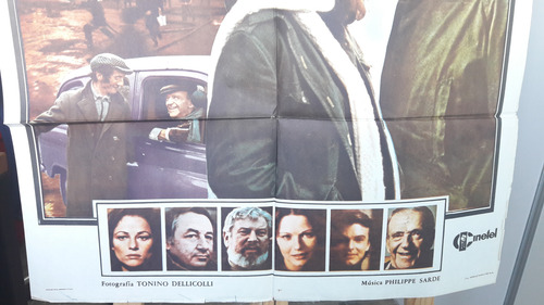 Afiche Cine Poster Taxi Color Malva Yves Boisset
