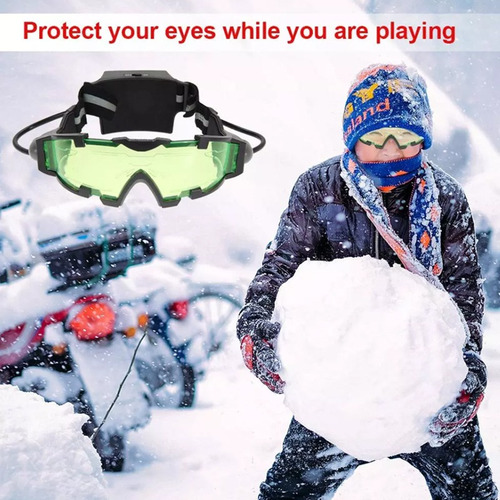 Gafas De Visión Nocturna Con Banda Elástica Ajustable Con Lu