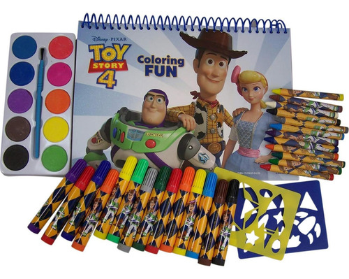 Bandeja De Arte Gigante Upd Toy Story 4 +100 Piezas