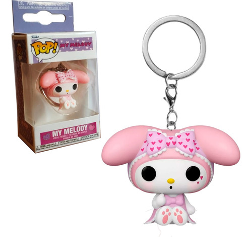 Llavero Funko Pop My Melody (hello Kitty & Friends)