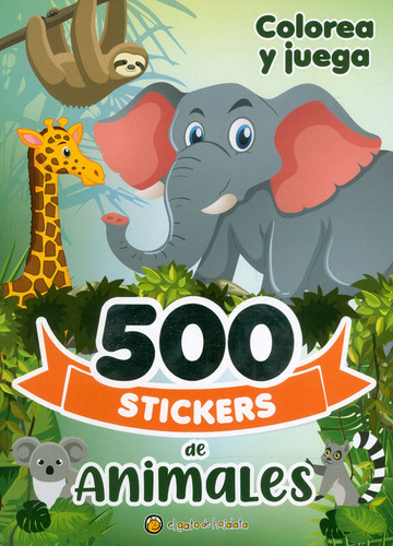 500 Stickers De Animales