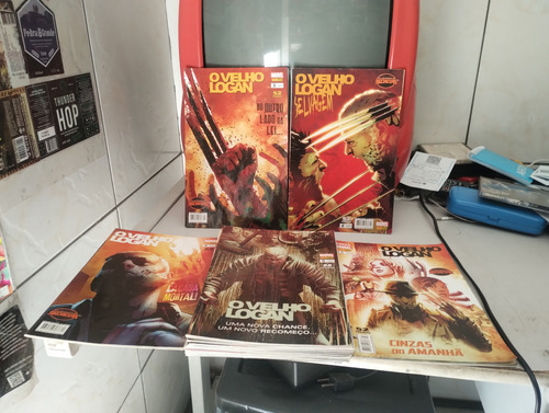 Hqs O Velho Logan Edições 1 Ao 13 (Usado)