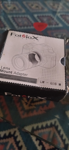 Imagen 2 de 4 de Adaptador Fotodiox Pro Leica M A Canon Eos-m Nuevo