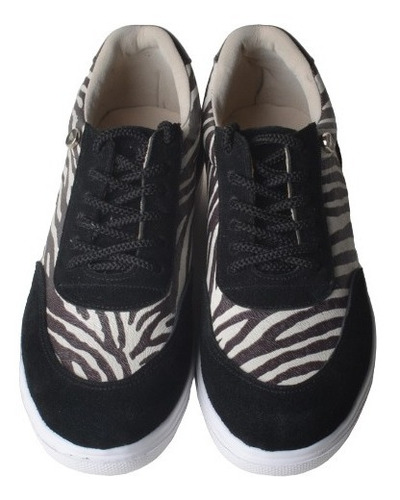 Zapatillas Urbanas De Mujer De Cuero Crom - Ferraro