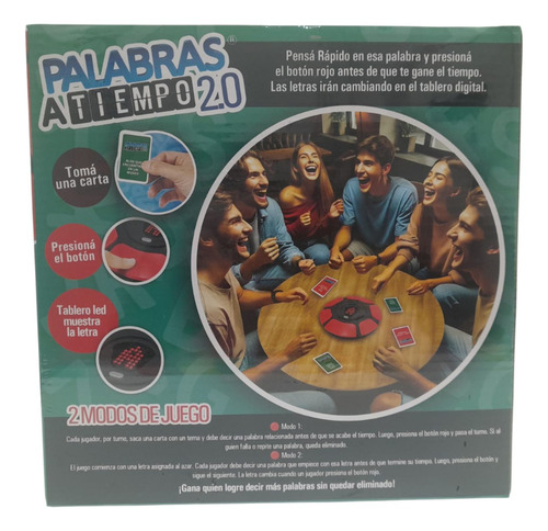 Juego De Mesa Palabras A Tiempo 2.0 Electronico