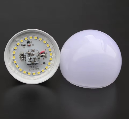 Pack 5 Ampolletas Led 9w Lampara E27 Bombilla Luz Fria