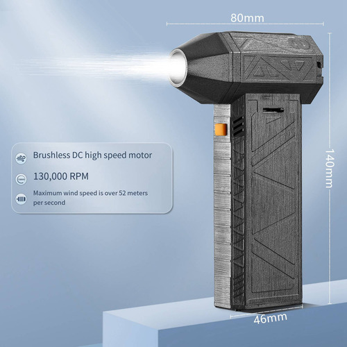 Ventilador Turbo Jet Super Power Blower De 130000 Rpm, Más D