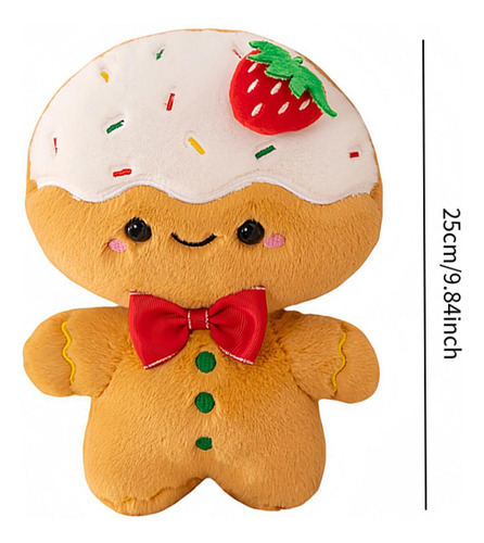Adornos De Peluche De Pan De Jengibre Muñeco De Jengibre De