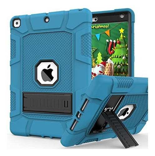 Funda Para iPad 9na/8va/7ma Gen 10.2 2019-20-21 Azul Acero