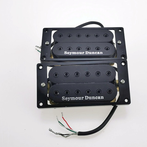 Pastillas Humbucker Para Guitarra Sh1n Sh1b Negras, 1 Juego