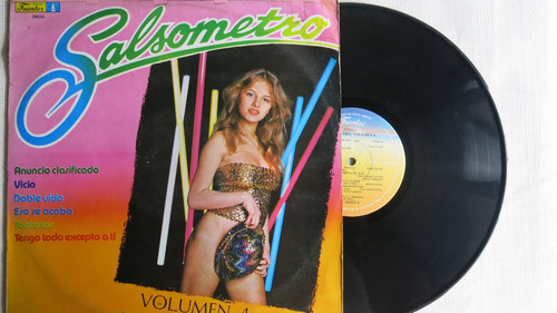 Vinyl Vinilo Lp Acetato Salsometro Vol. 4 Willie Gonzalez