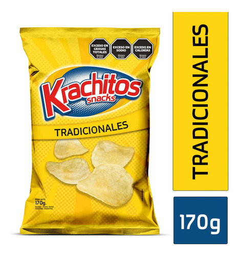 Papas Fritas Tradicionales Krachitos 170 Gr