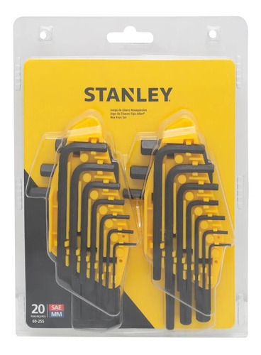 Juego De Llaves Hexagonales - Stanley - 69-255