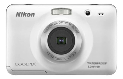 Nikon 26317 Coolpix S30 Wht 101mp Tru