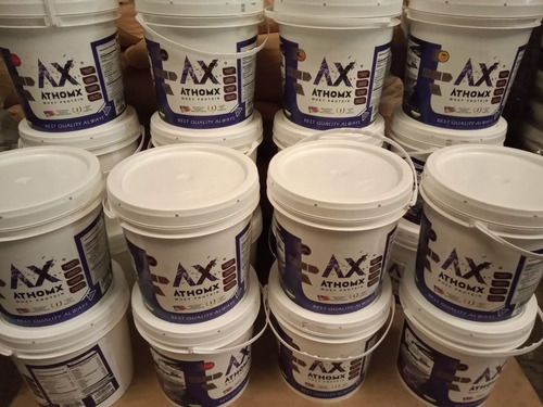 Suplemento en polvo AthomX Proteínas sabor crema de fresa x 5kg