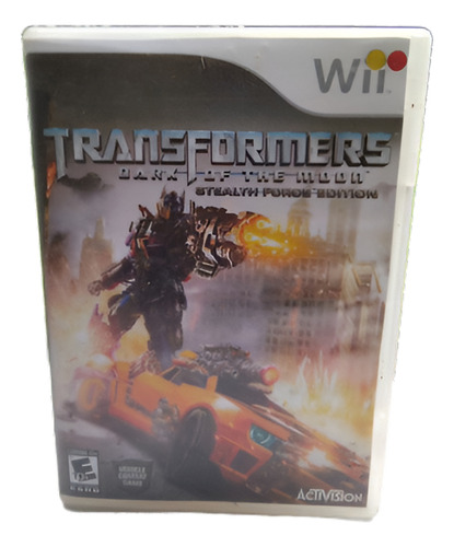 Transformers Dark Of The Moon Stealth Force Nintendo Wii (Reacondicionado)