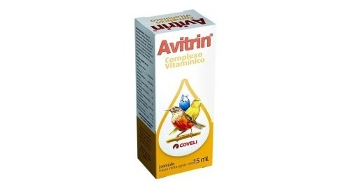 Avitrin Complexo Vitaminico 15ml Vitamina Para Passaros