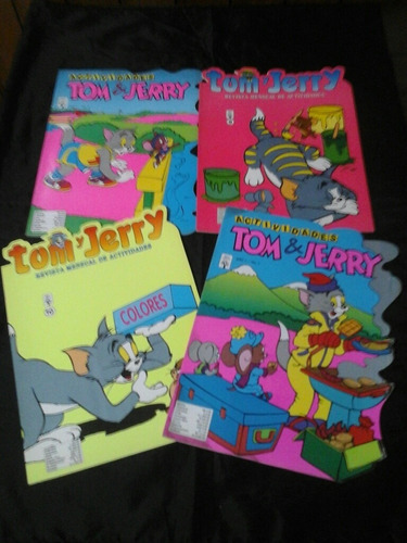 Tom Y Jerry X 4 Ejemplares 